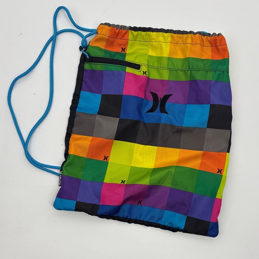 Hurley Multicolor Drawstring Bag - image 1